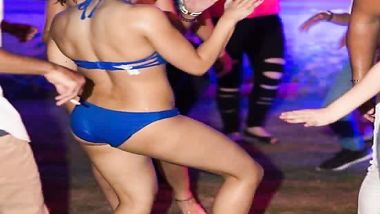 حفلة بول بارتى بالتجمع الخامس رقص ومايوهات